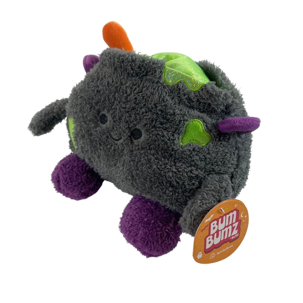 Bum Bumz Carl Cauldron Spooky Halloween Plush 8" Stuffed Toy Lovey